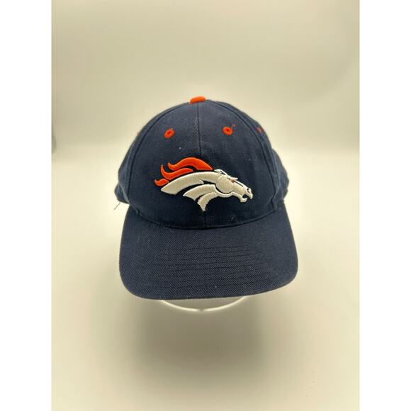 Denver Broncos Reebok Hat Cap Blue NFL - One Size Fits All - Picture 1 of 6